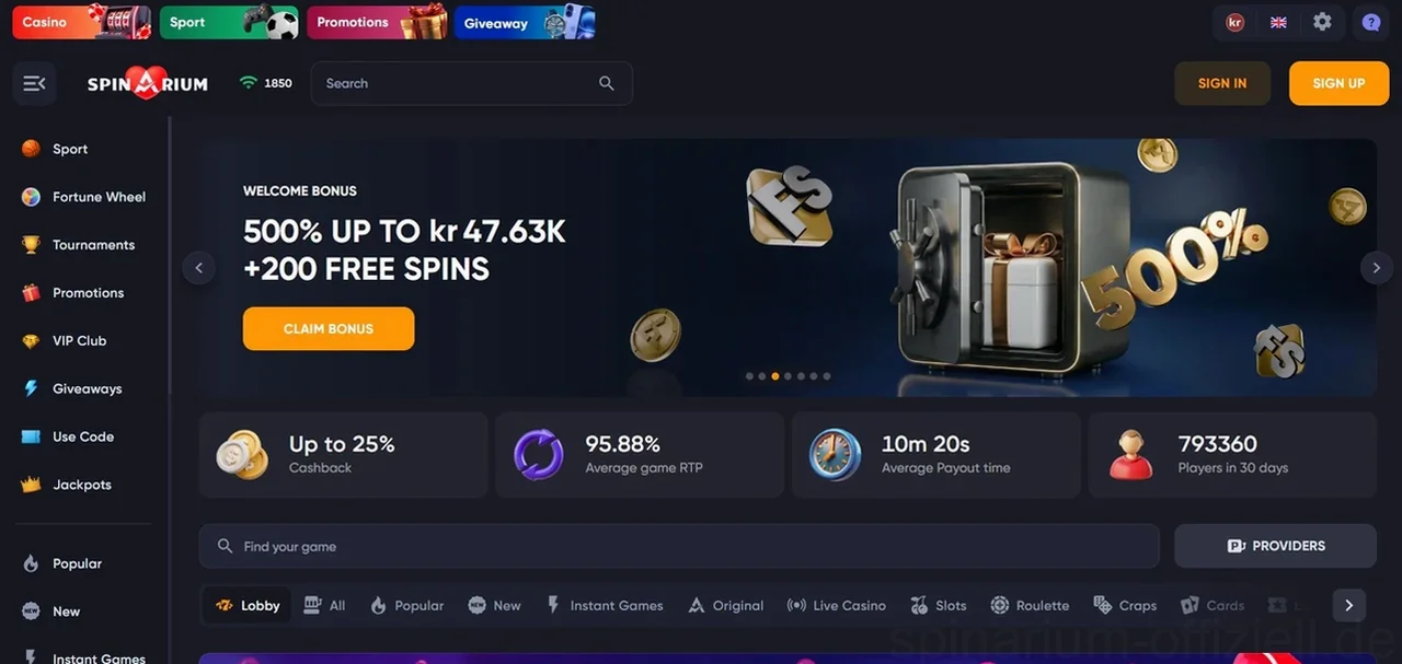 Spinarium Casino Casino